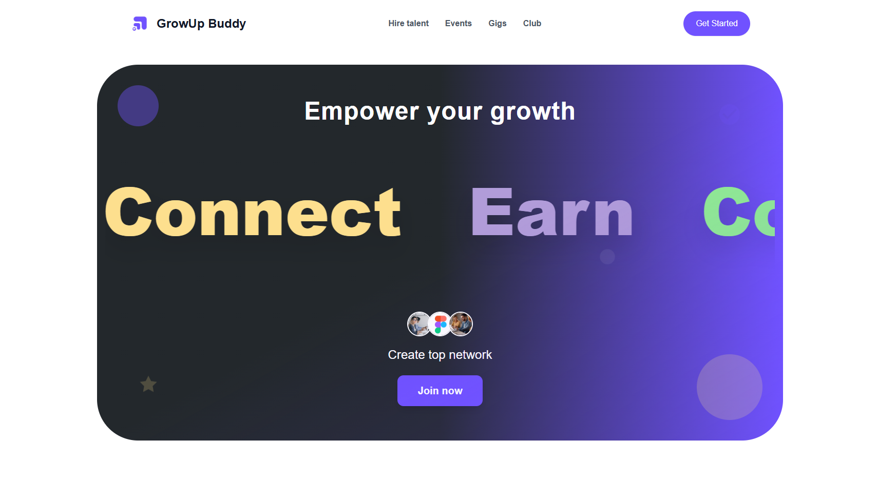 Grow Up Buddy project screenshot